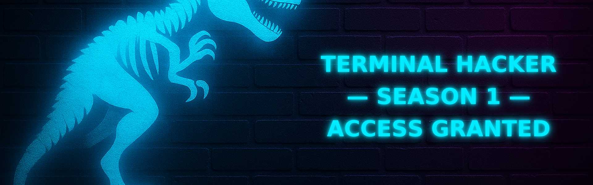 Terminal Hacker — Season 1: Access Granted — hero banner